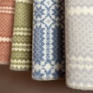 Babypledd Stjerne Mellomblå thumbnail