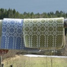 Pledd Stjerne Mosegrønn thumbnail