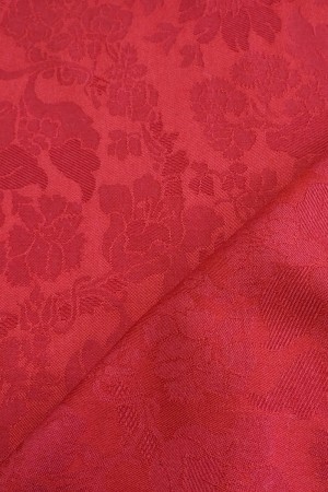 Rød damask, 170 cm 