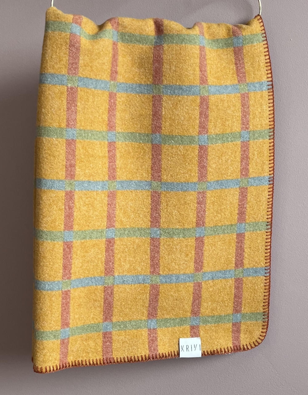 Pledd i 100% ull
100x140 cm